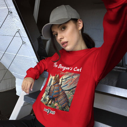 Shogun's Cat Story: Sweatshirt (S–XL) - Design 01 - Double-Sided