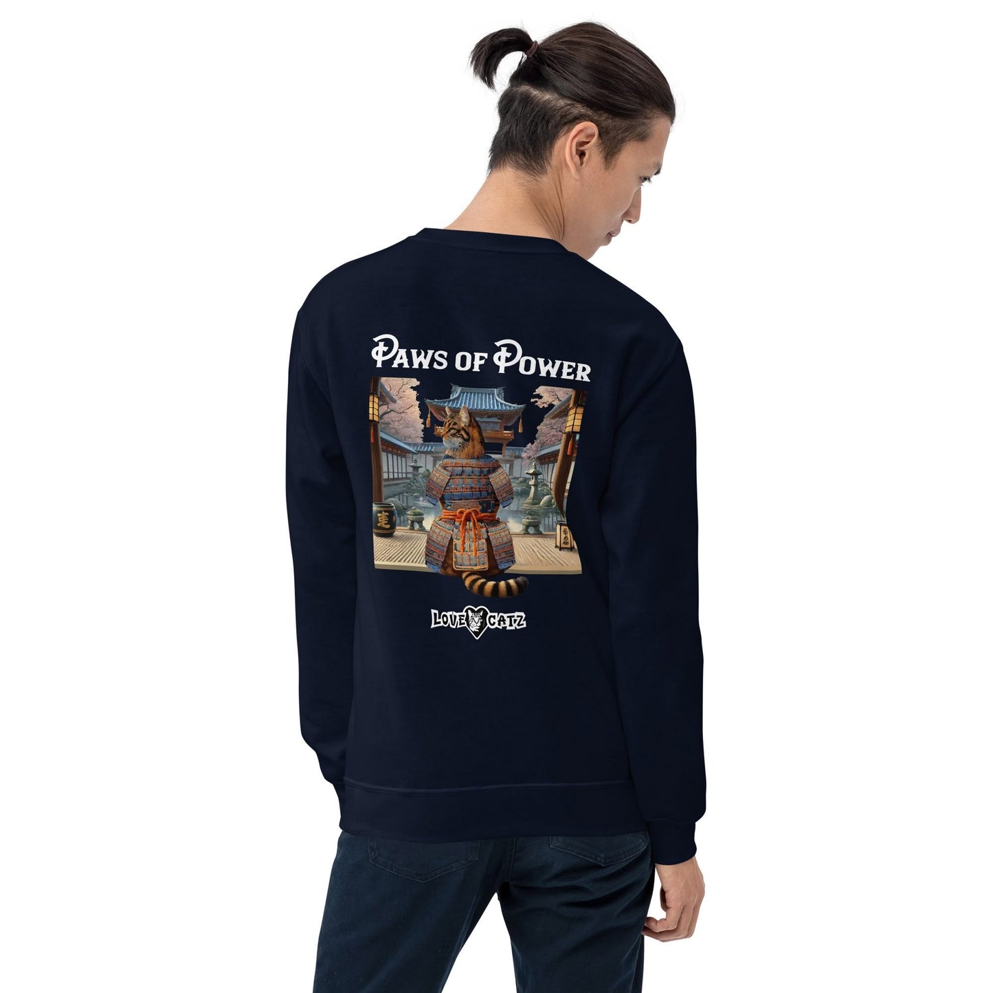 Shogun's Cat Story: Sweatshirt (S–XL) - Design 01 - Double-Sided