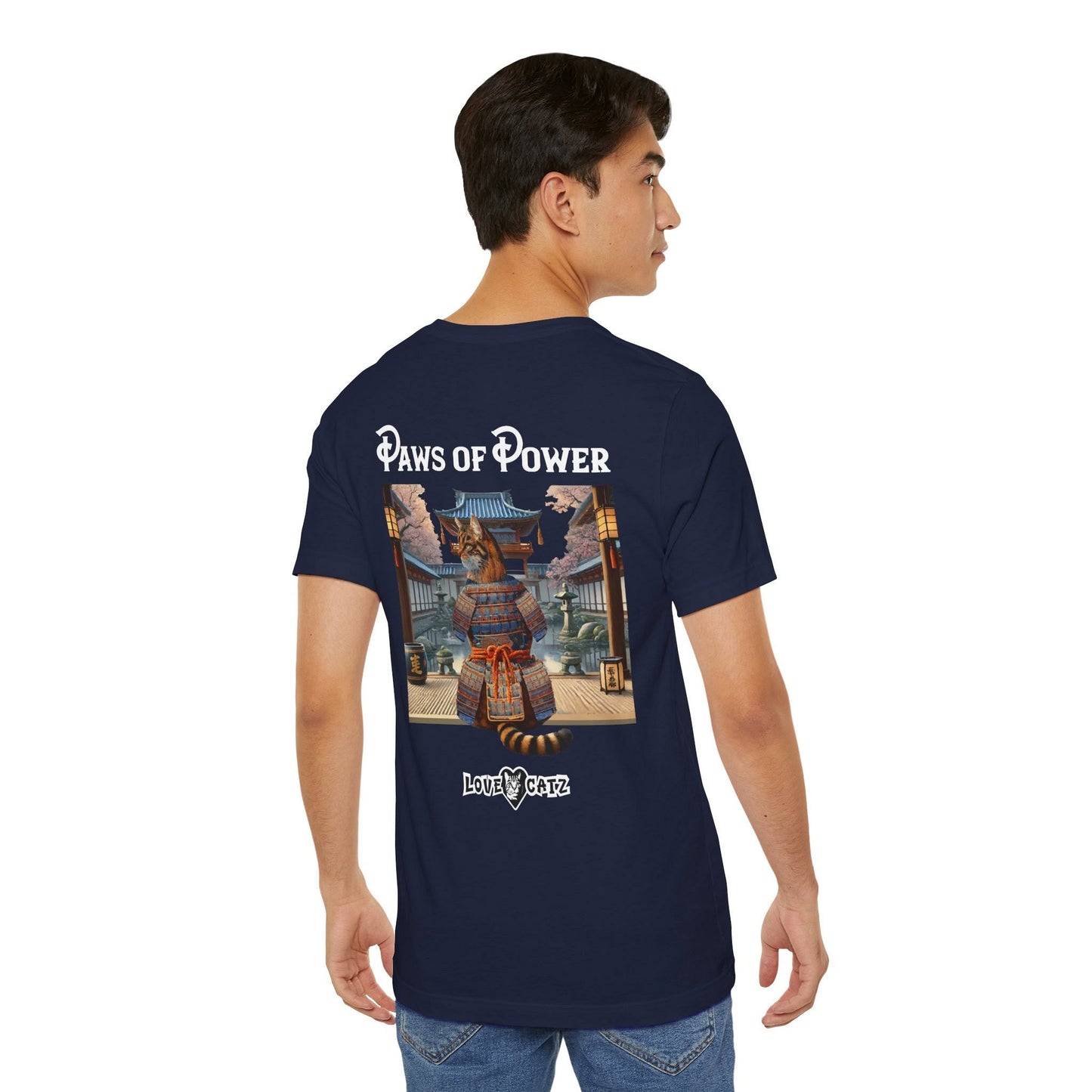 Shogun's Cat Story: T-shirt (S–XL) - Design 01 - Double-Sided