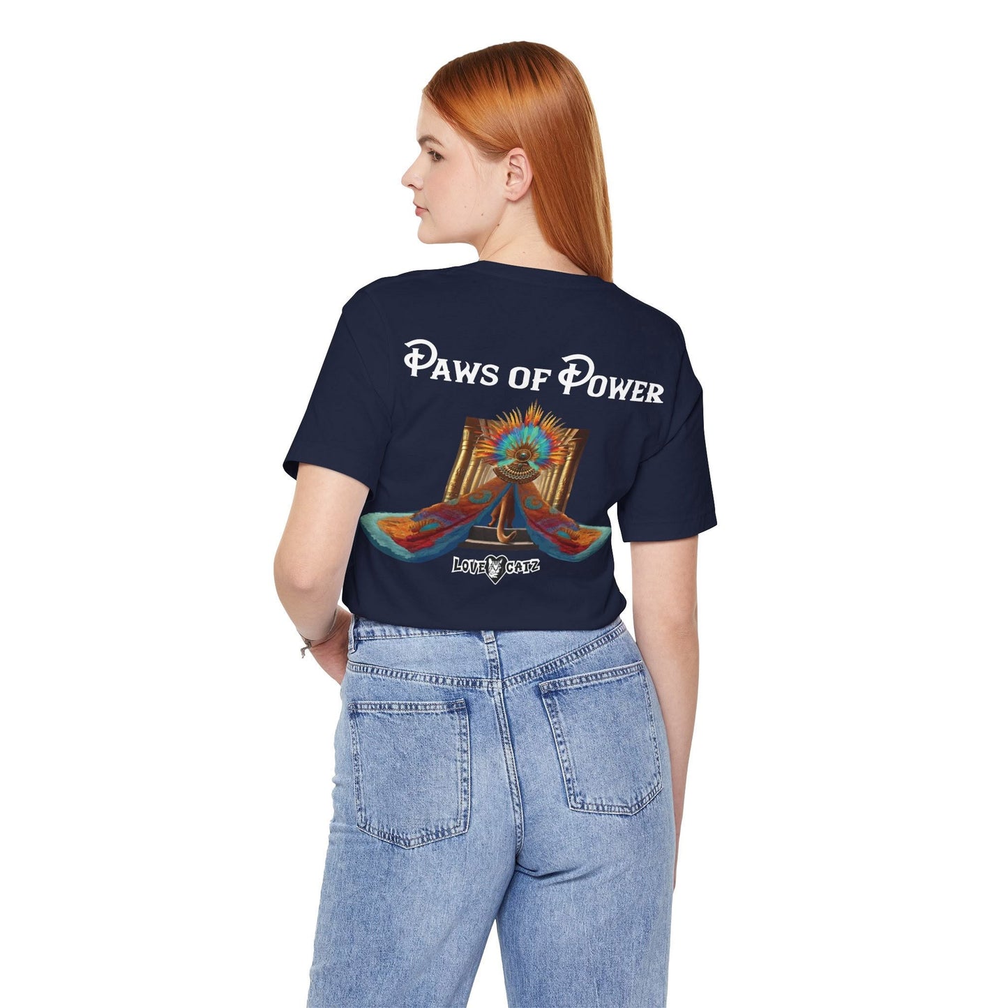 Cleo's Cat Story: T-shirt (S–XL) - Design 01 - Double-Sided