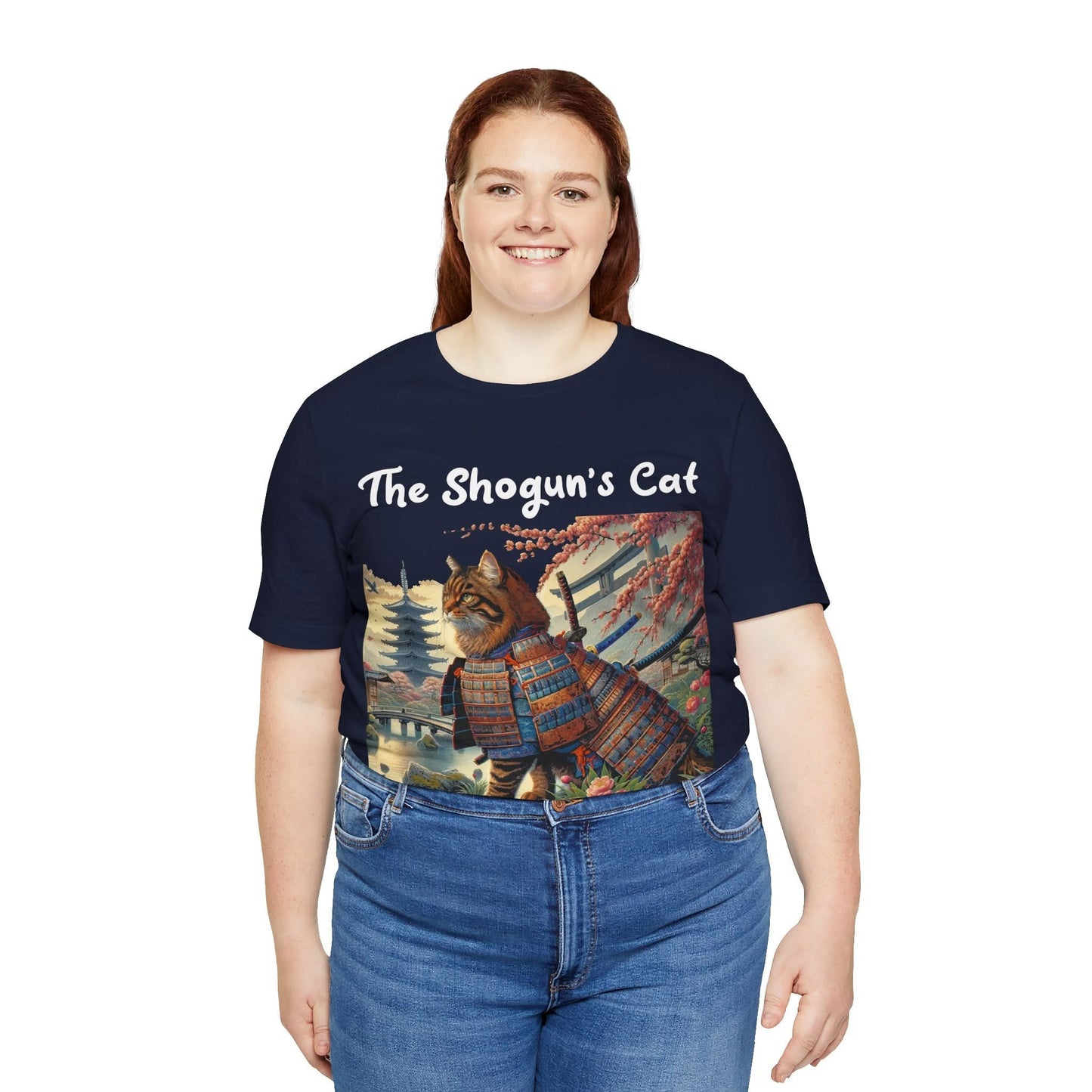 Shogun's Cat Story: T-shirt (2XL–5XL) - Design 01