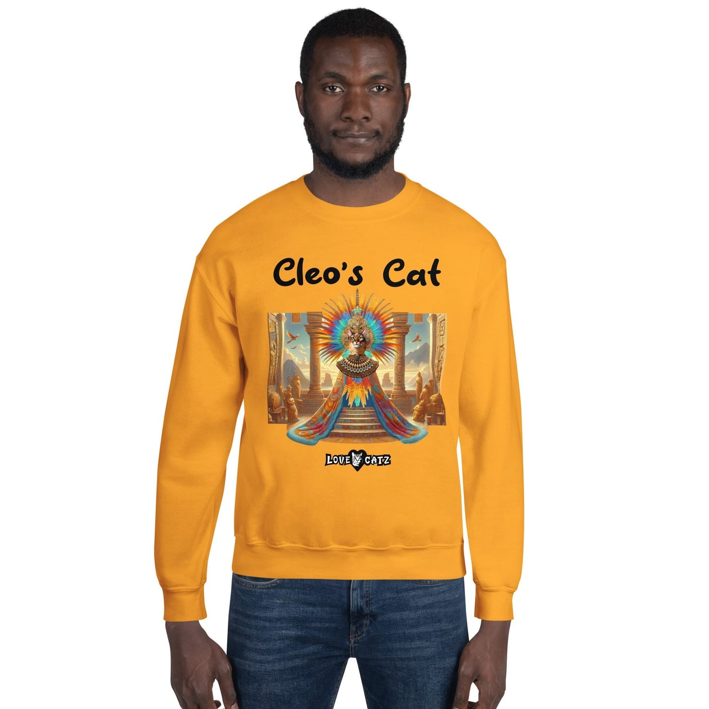 Cleo's Cat Story: Sweatshirt (S–XL) - Design 01 - Double-Sided