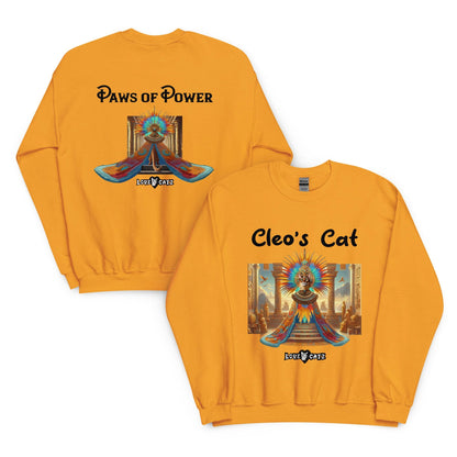 Cleo's Cat Story: Sweatshirt (2XL–5XL) - Design 01 - Double-Sided
