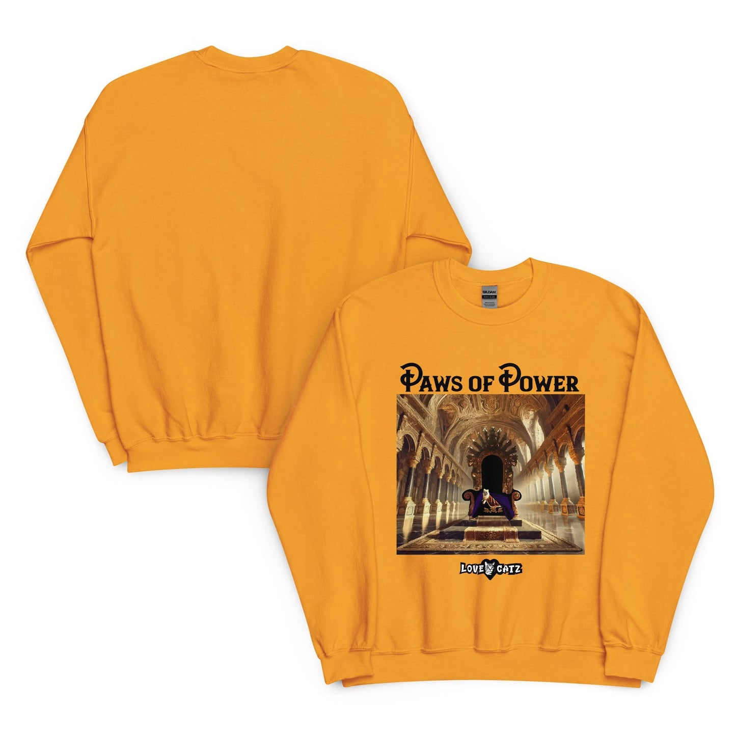Paws of Power: Sweatshirt (S–XL) - Design 01