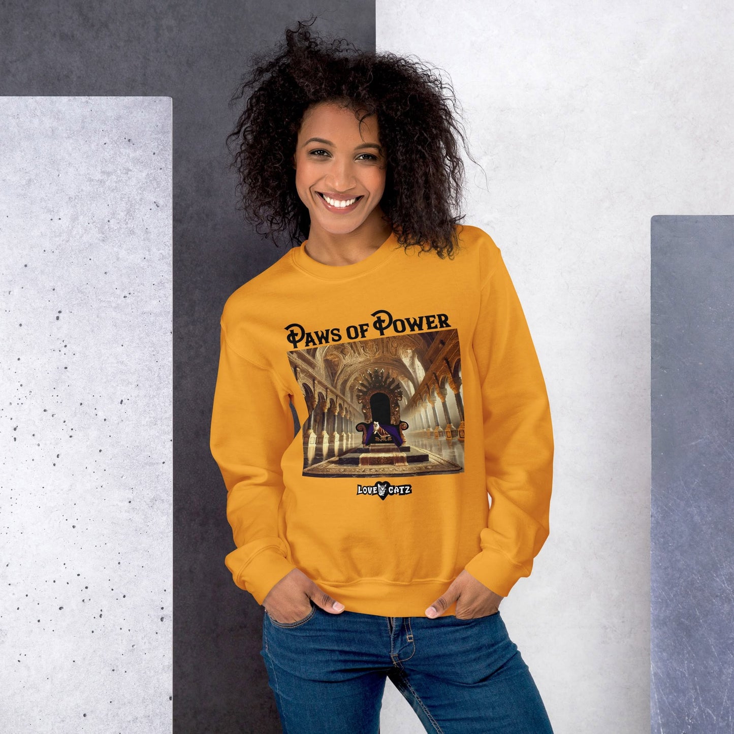Paws of Power: Sweatshirt (S–XL) - Design 01