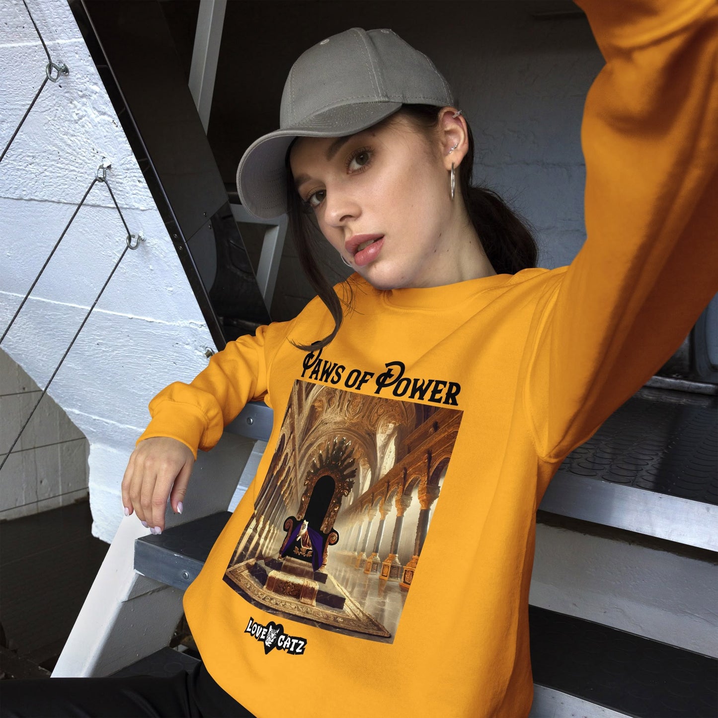 Paws of Power: Sweatshirt (S–XL) - Design 01