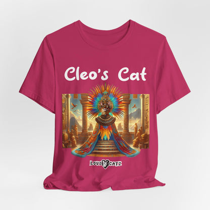 Cleo's Cat Story: T-shirt (2XL–5XL) - Design 01