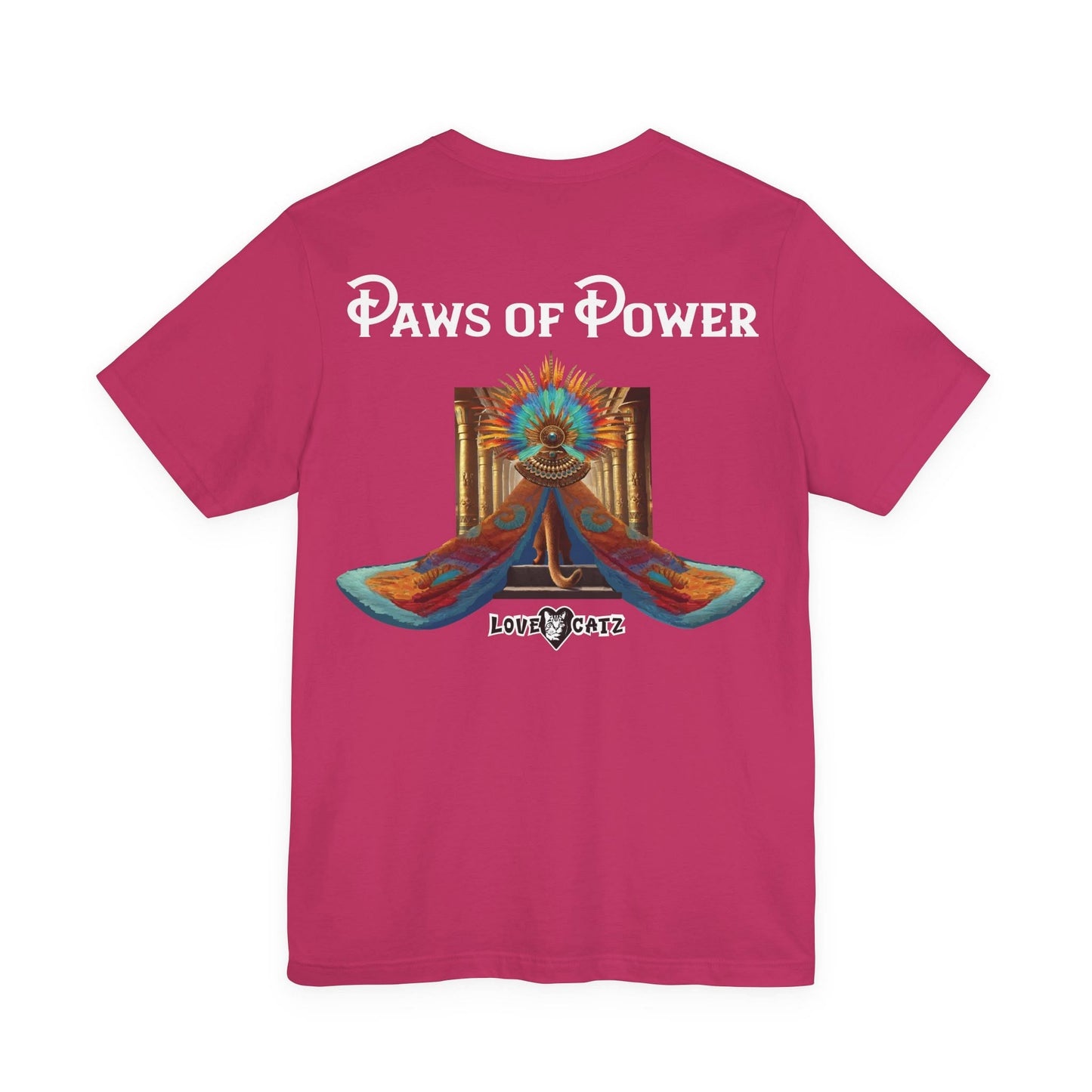Cleo's Cat Story: T-shirt (S–XL) - Design 01 - Double-Sided
