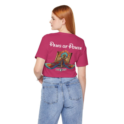 Cleo's Cat Story: T-shirt (S–XL) - Design 01 - Double-Sided