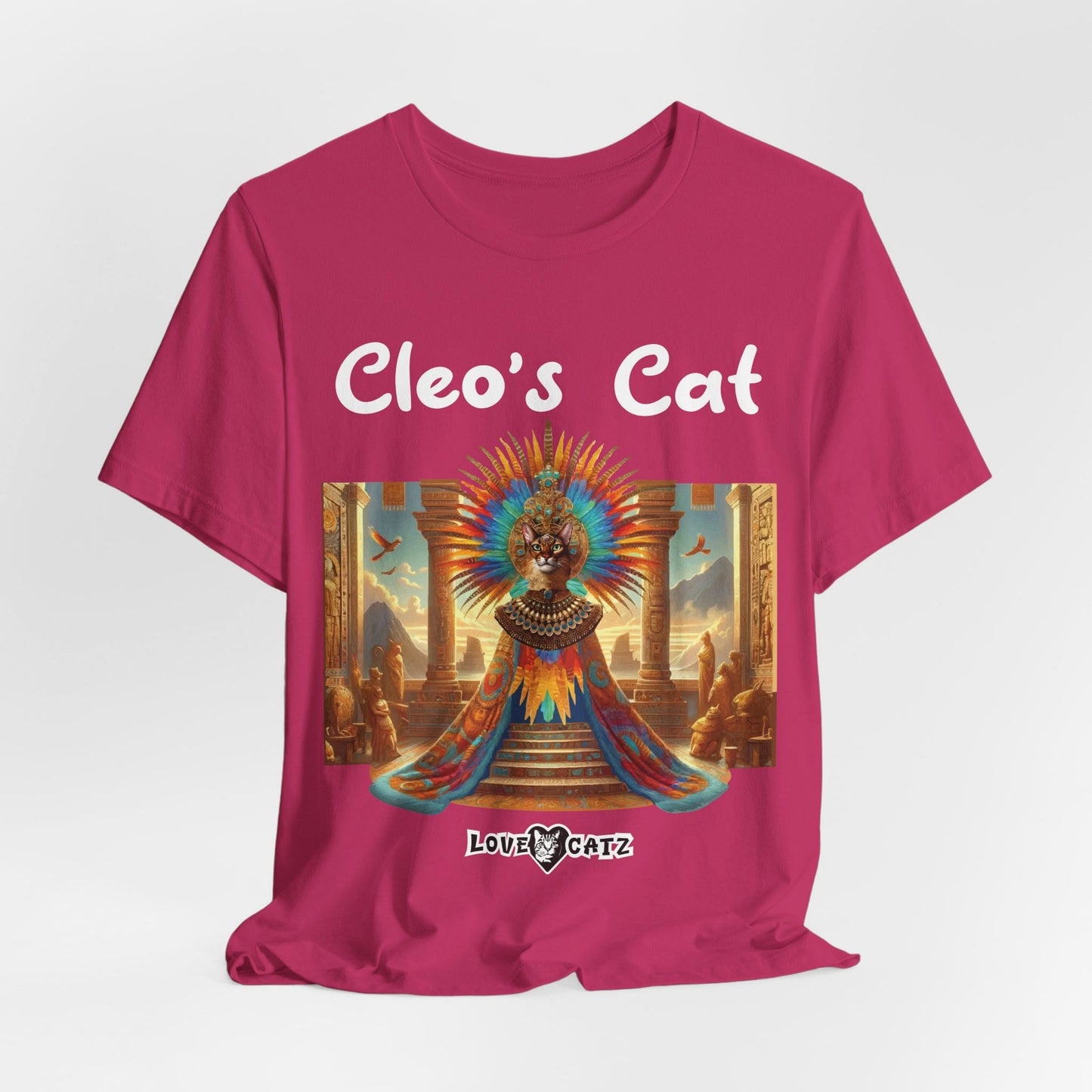 Cleo's Cat Story: T-shirt (S–XL) - Design 01