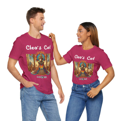 Cleo's Cat Story: T-shirt (S–XL) - Design 01 - Double-Sided