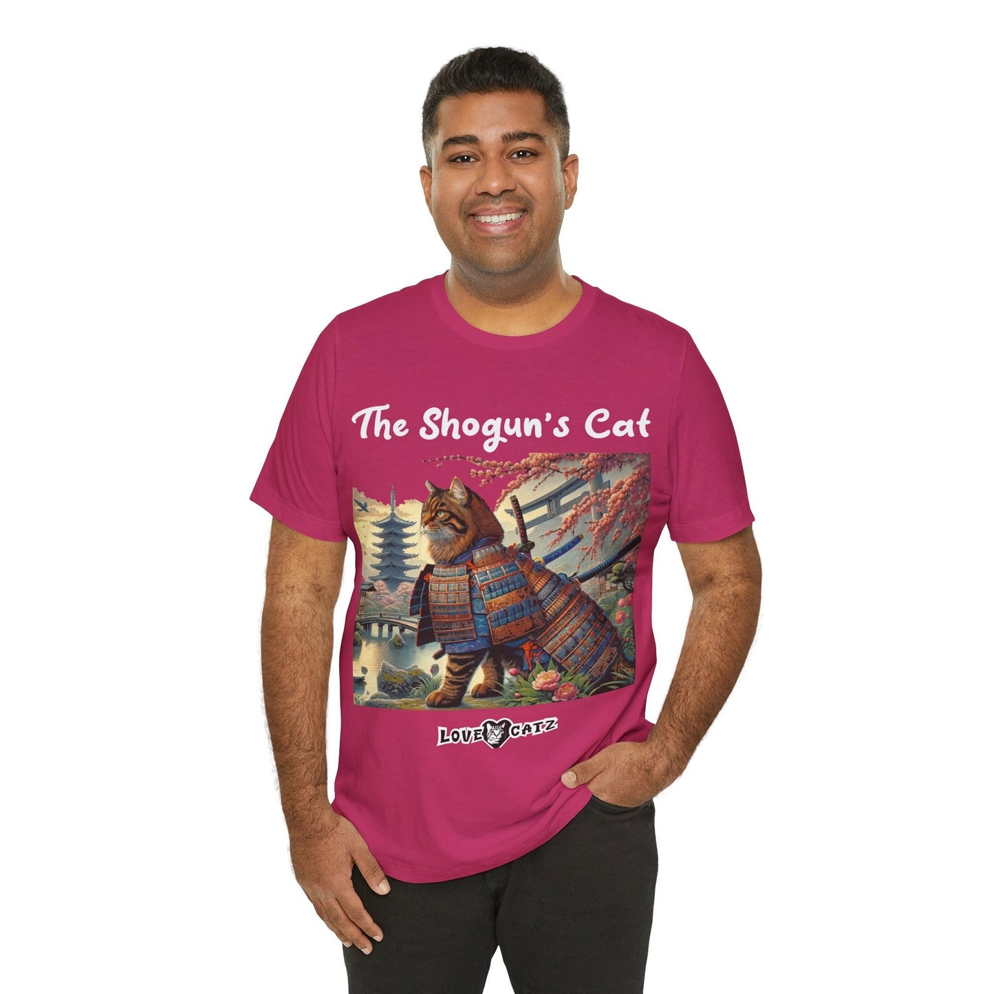 Shogun's Cat Story: T-shirt (2XL–5XL) - Design 01