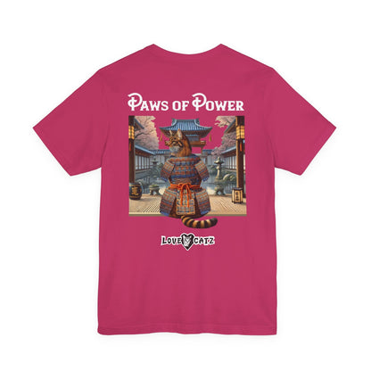 Shogun's Cat Story: T-shirt (S–XL) - Design 01 - Double-Sided