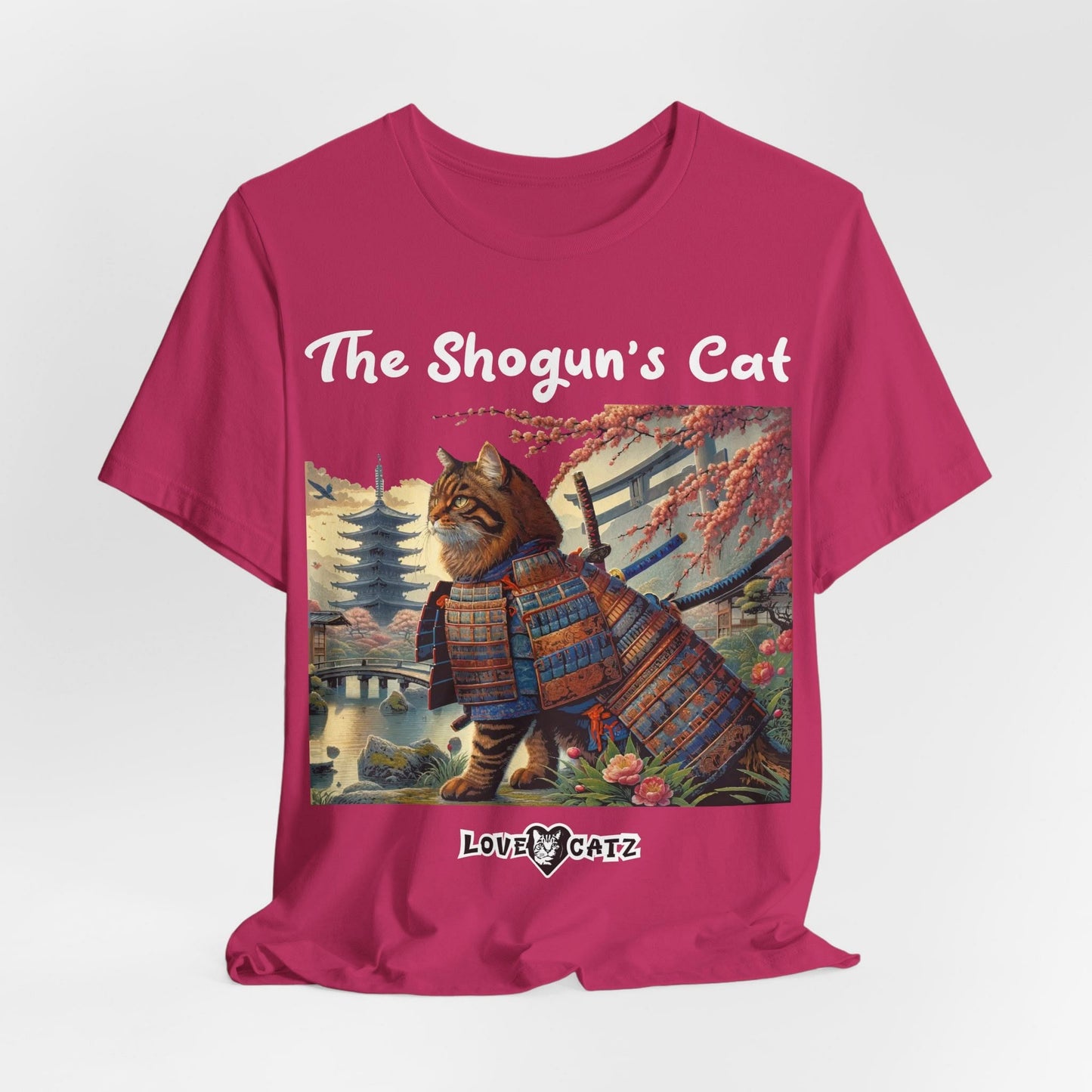 Shogun's Cat Story: T-shirt (S–XL) - Design 01