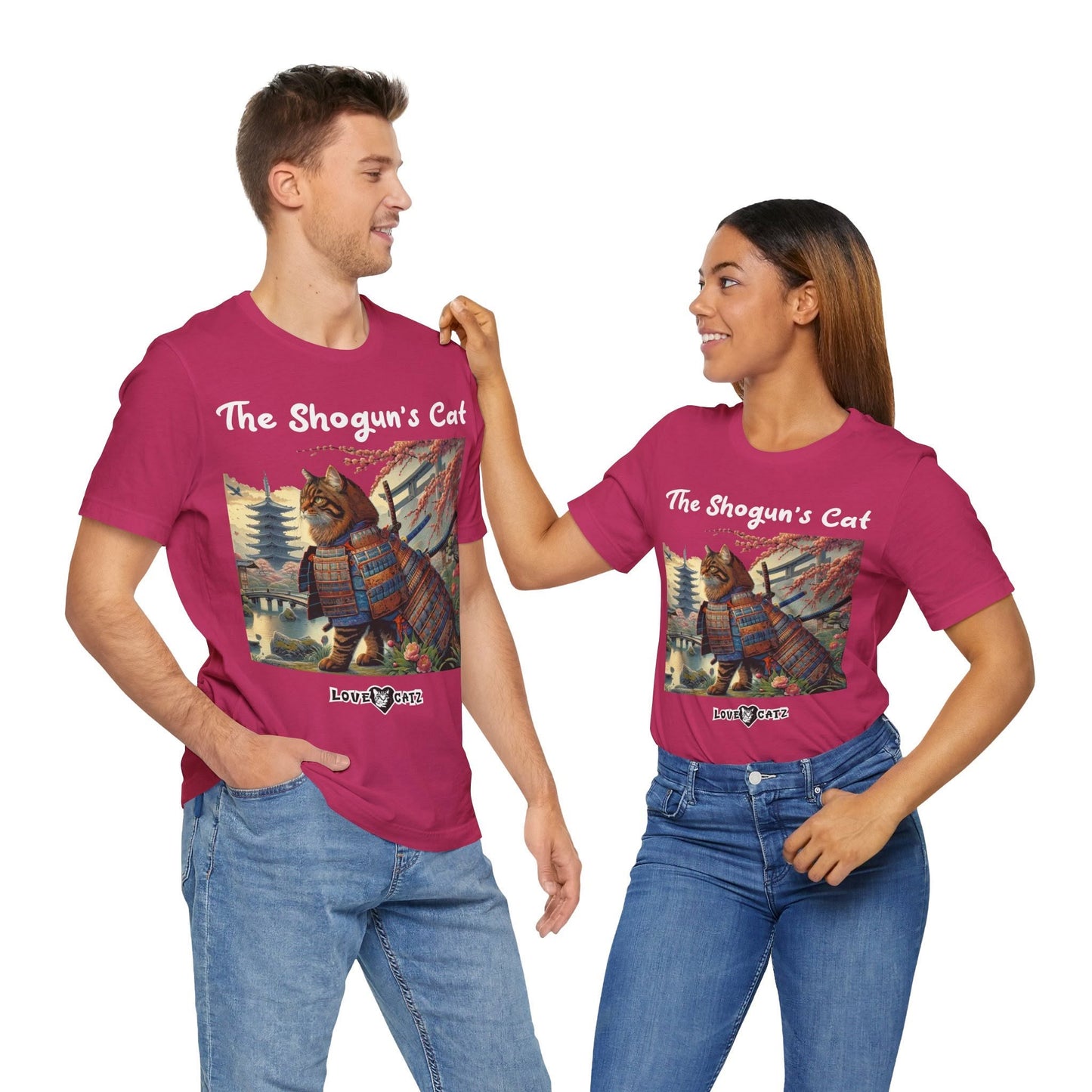 Shogun's Cat Story: T-shirt (S–XL) - Design 01
