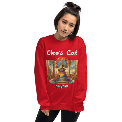 Cleo's Cat Story: Sweatshirt (S–XL) - Design 01 - Double-Sided