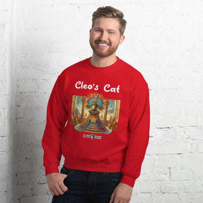 Cleo's Cat Story: Sweatshirt (2XL–5XL) - Design 01 - Double-Sided