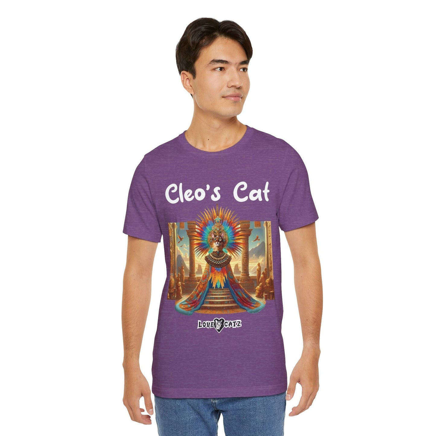 Cleo's Cat Story: T-shirt (S–XL) - Design 01