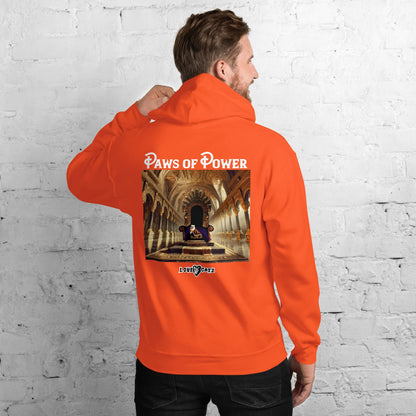 Paws of Power: Hoodie (2XL–5XL) - Design 01A