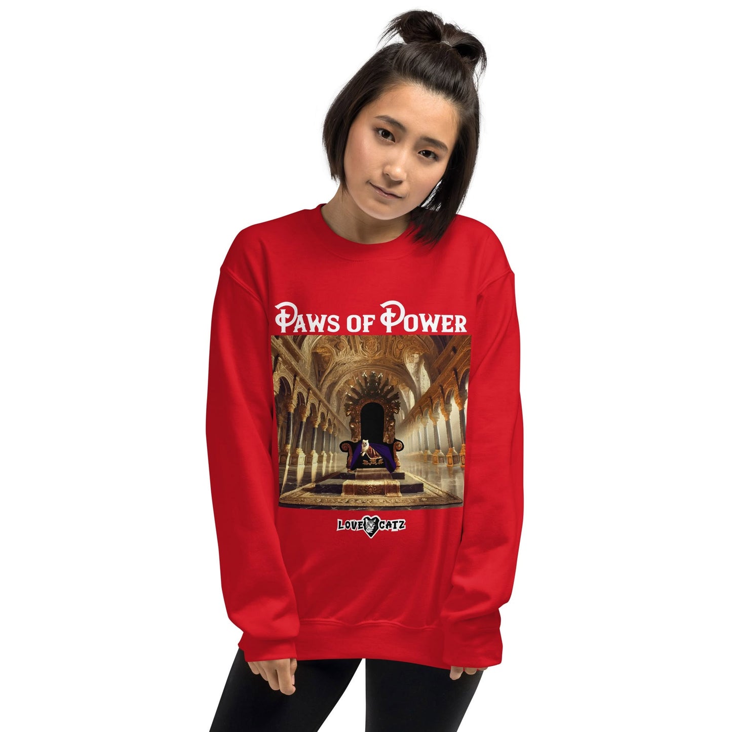 Paws of Power: Sweatshirt (S–XL) - Design 01
