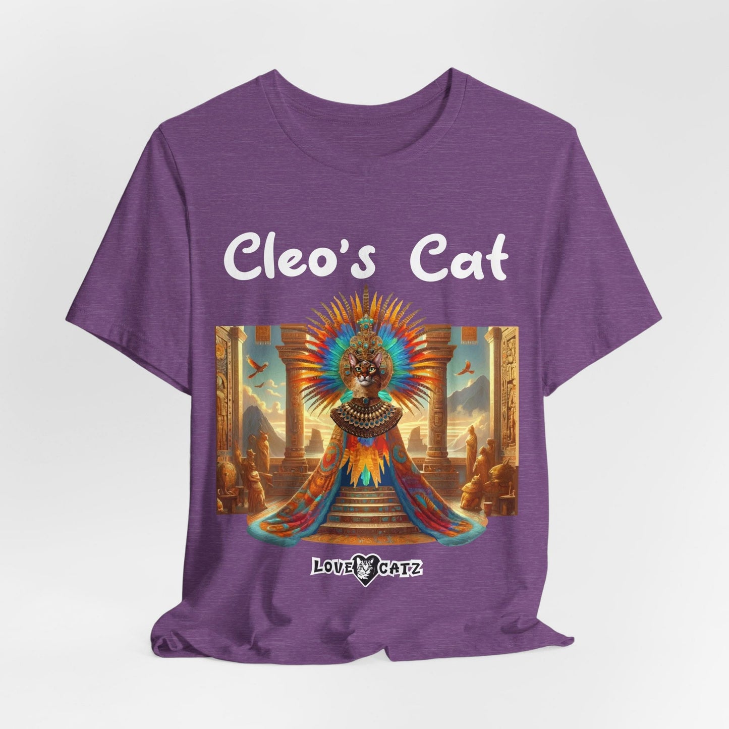 Cleo's Cat Story: T-shirt (2XL–5XL) - Design 01