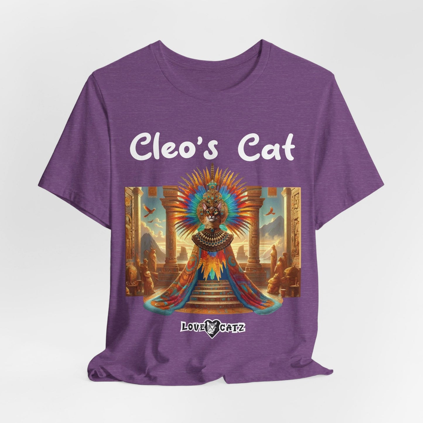 Cleo's Cat Story: T-shirt (S–XL) - Design 01