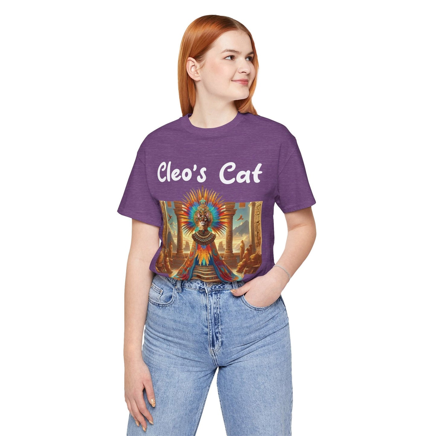 Cleo's Cat Story: T-shirt (S–XL) - Design 01