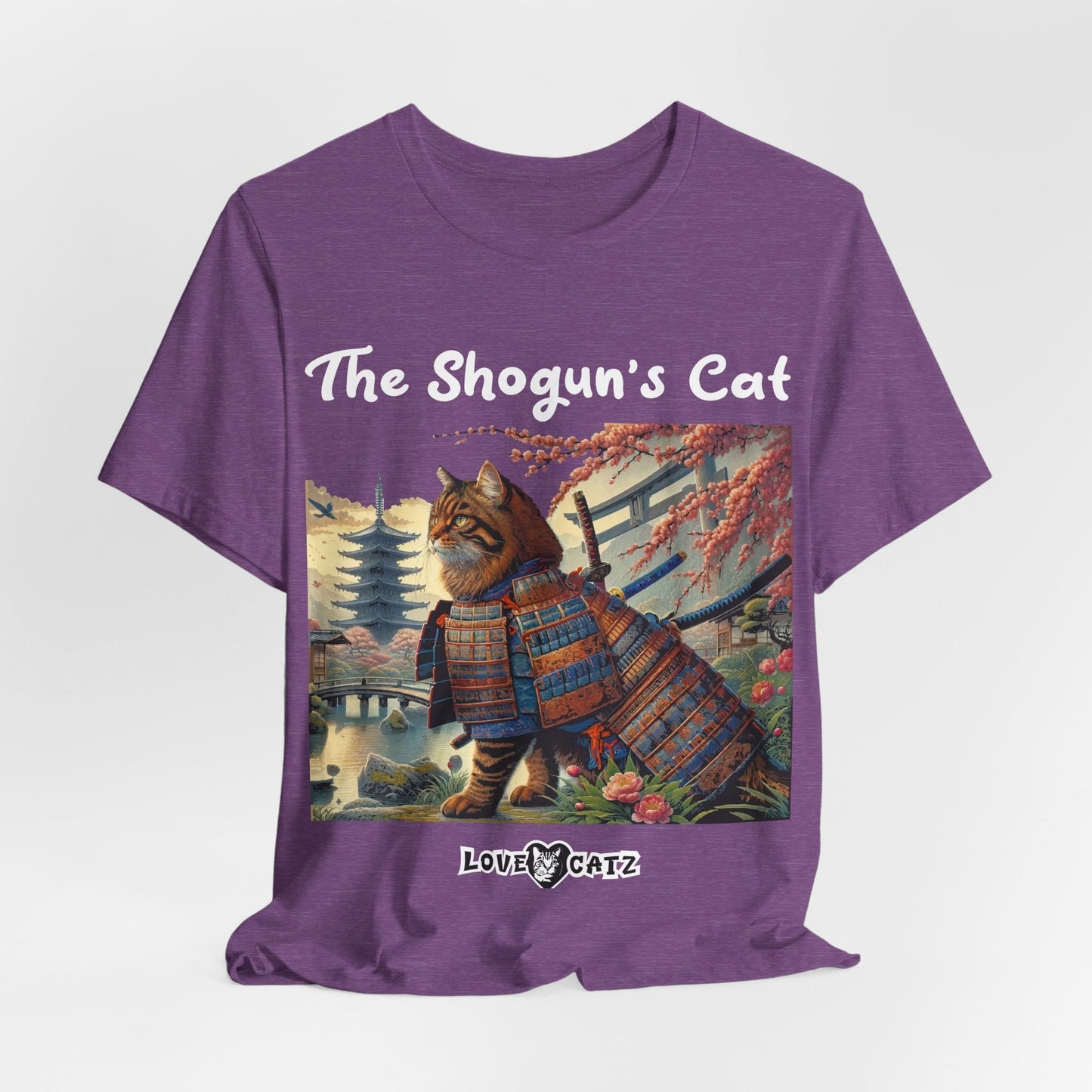 Shogun's Cat Story: T-shirt (2XL–5XL) - Design 01