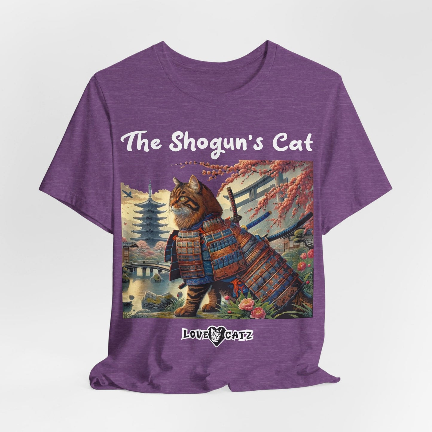 Shogun's Cat Story: T-shirt (S–XL) - Design 01