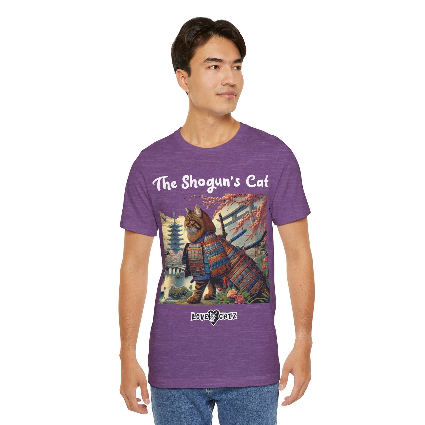 Shogun's Cat Story: T-shirt (S–XL) - Design 01 - Double-Sided