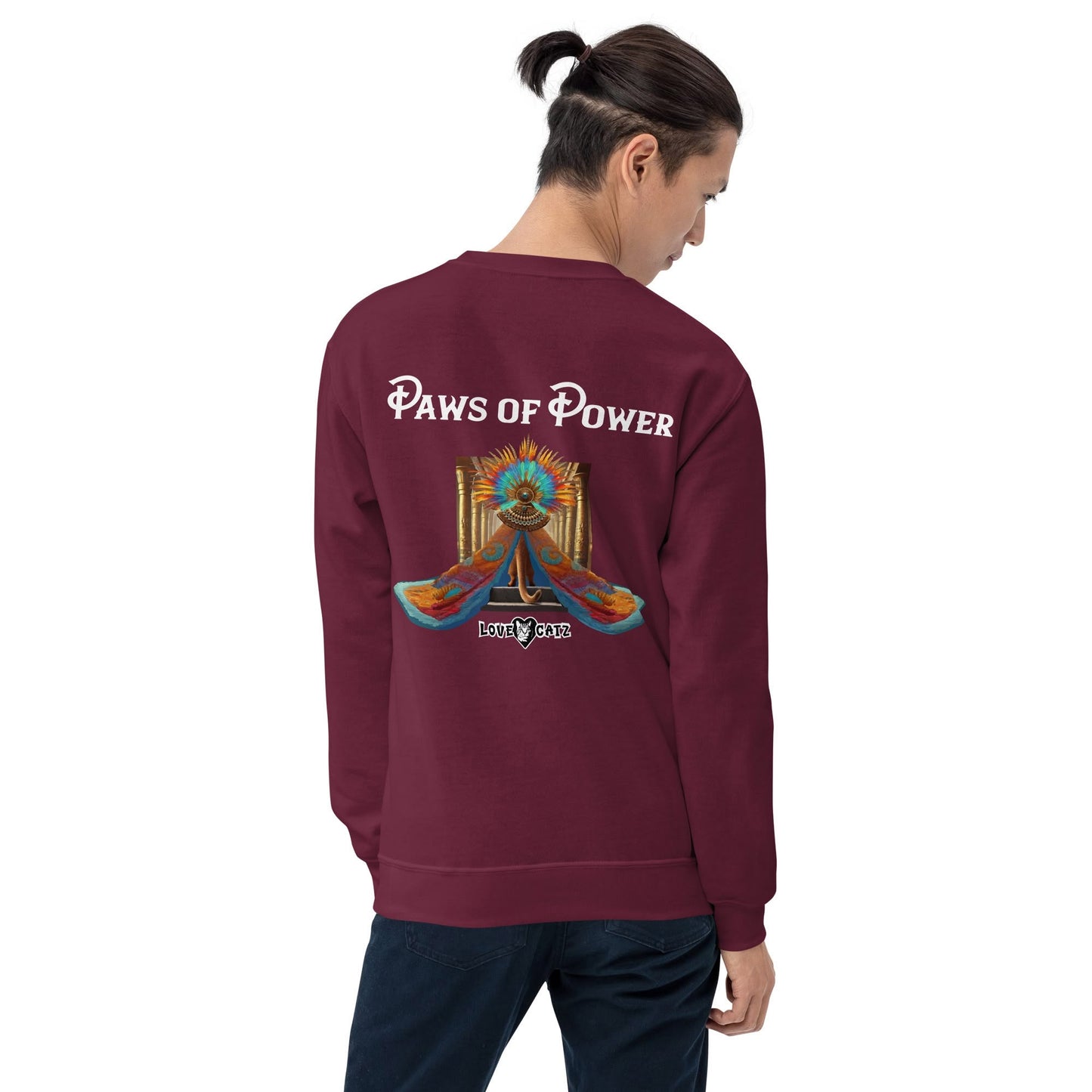 Cleo's Cat Story: Sweatshirt (S–XL) - Design 01 - Double-Sided
