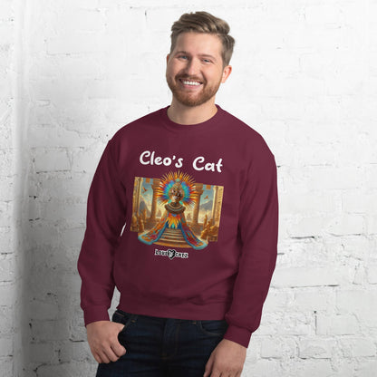 Cleo's Cat Story: Sweatshirt (2XL–5XL) - Design 01 - Double-Sided