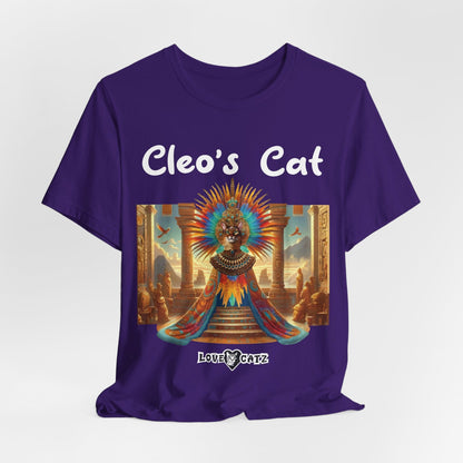 Cleo's Cat Story: T-shirt (S–XL) - Design 01