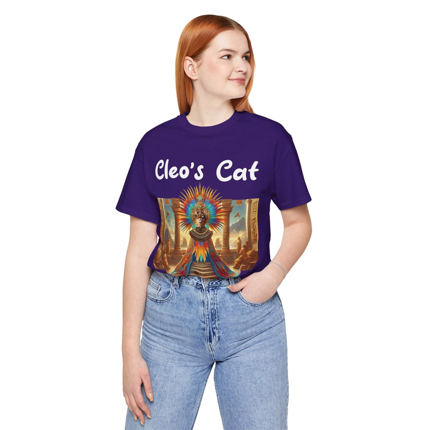 Cleo's Cat Story: T-shirt (S–XL) - Design 01