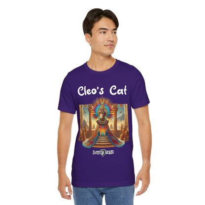 Cleo's Cat Story: T-shirt (S–XL) - Design 01 - Double-Sided