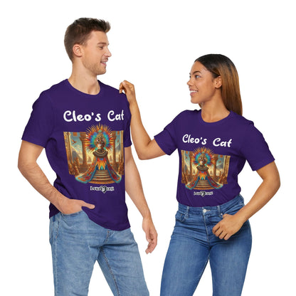 Cleo's Cat Story: T-shirt (S–XL) - Design 01 - Double-Sided