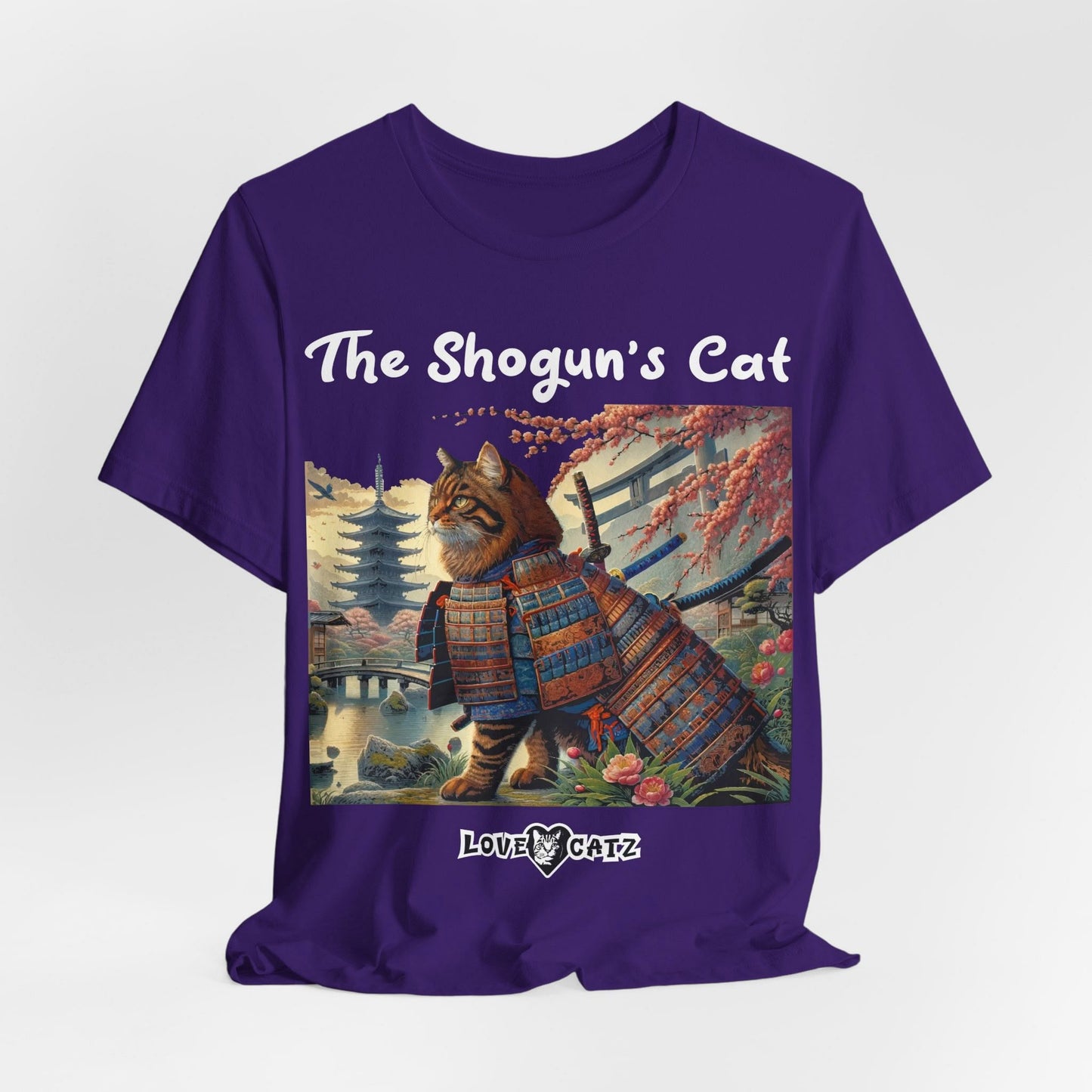 Shogun's Cat Story: T-shirt (S–XL) - Design 01