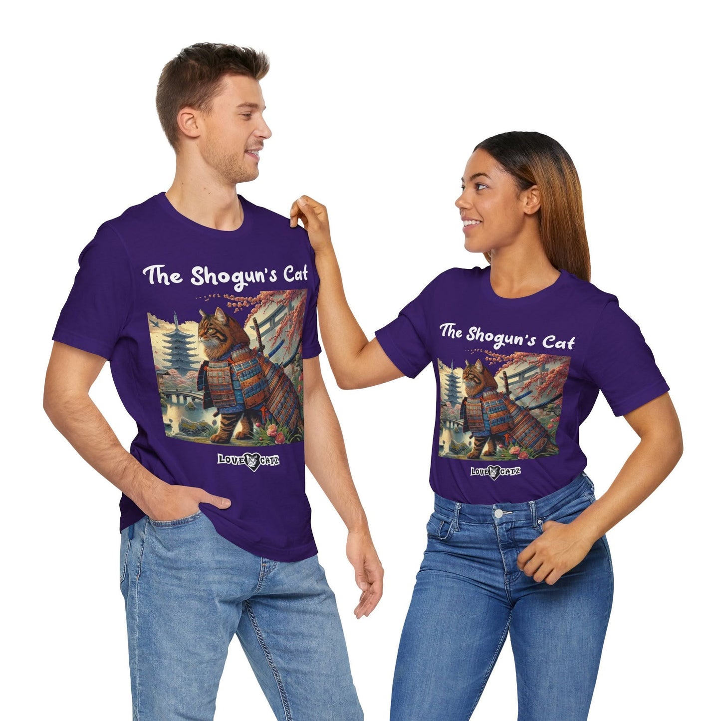 Shogun's Cat Story: T-shirt (S–XL) - Design 01