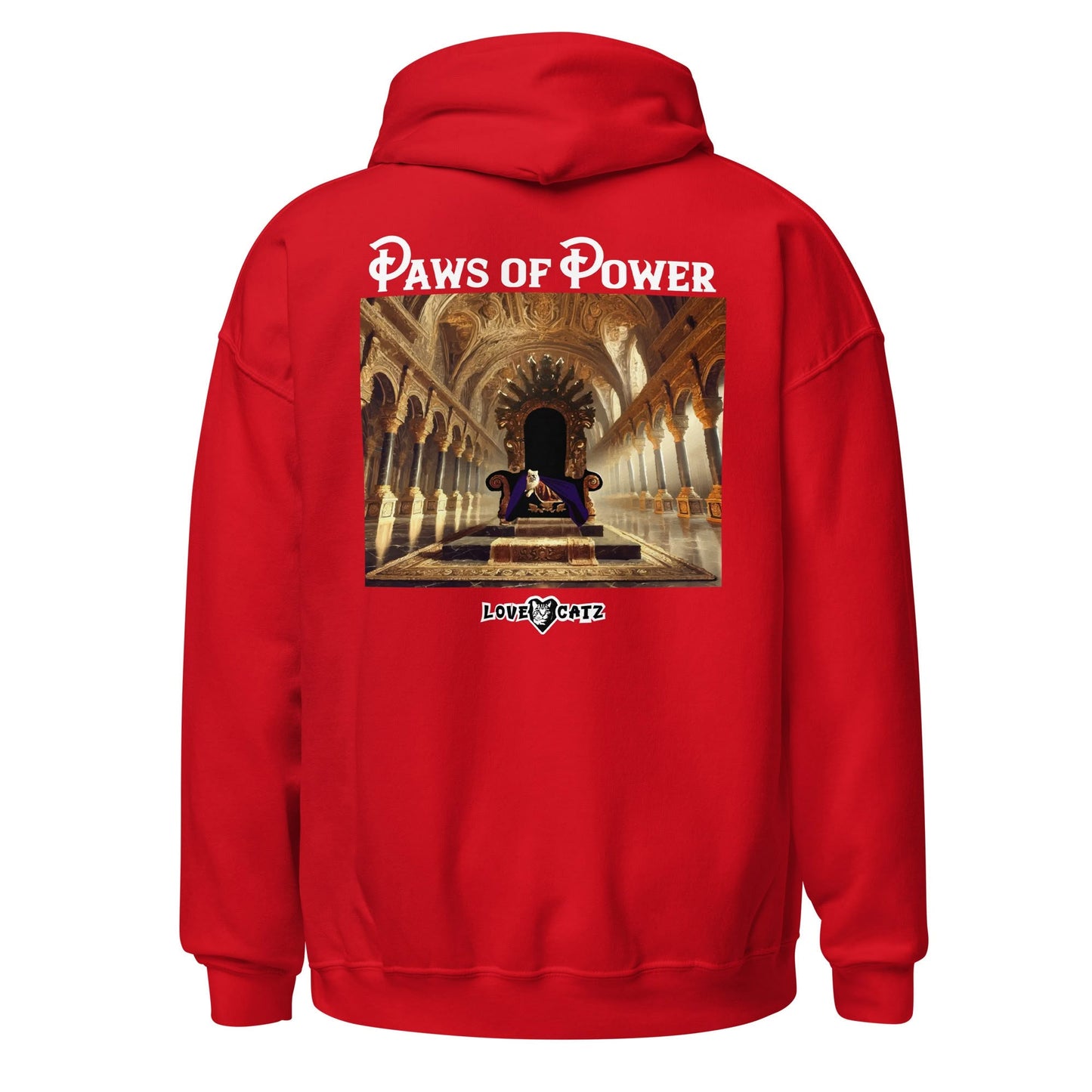 Paws of Power: Hoodie (S–XL) - Design 01A
