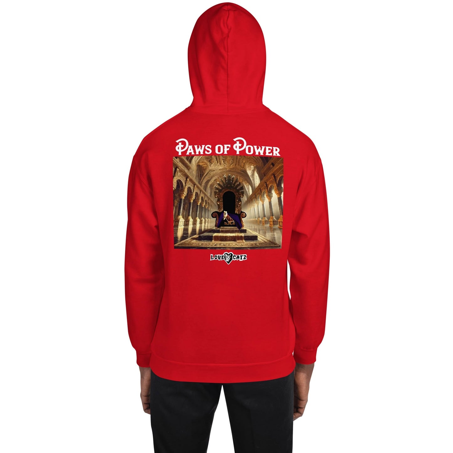 Paws of Power: Hoodie (S–XL) - Design 01A