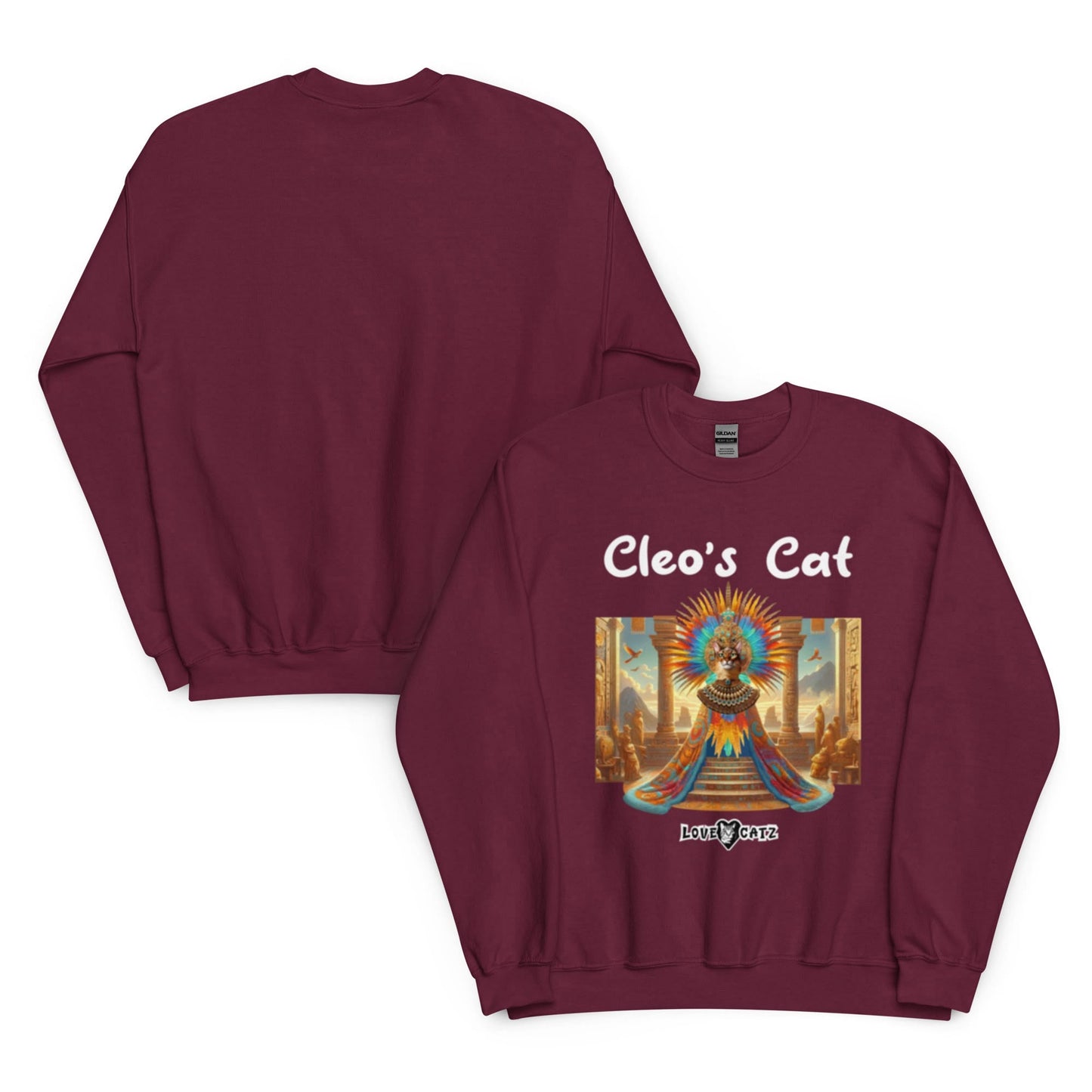 Paws of Power: Sweatshirt (2XL–5XL) - Design 01