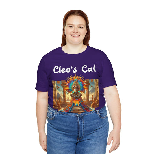 Cleo's Cat Story: T-shirt (2XL–5XL) - Design 01
