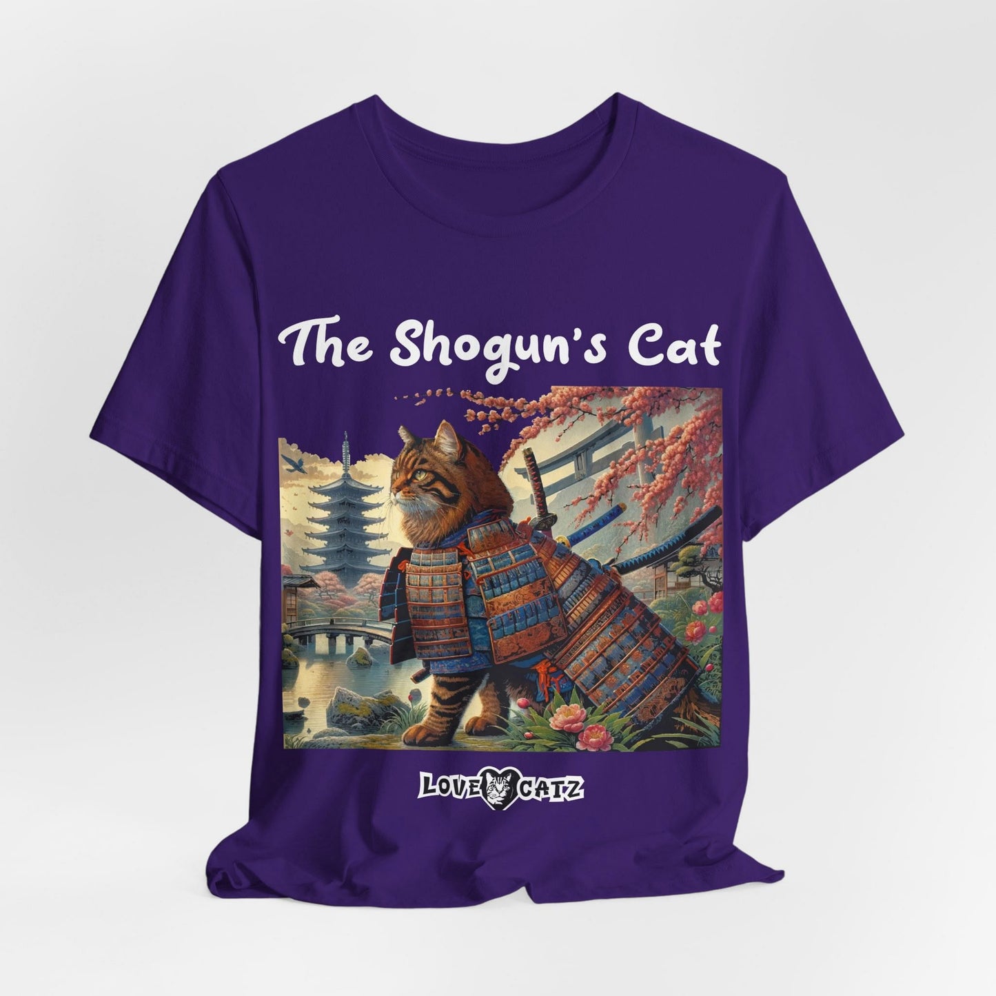 Shogun's Cat Story: T-shirt (2XL–5XL) - Design 01
