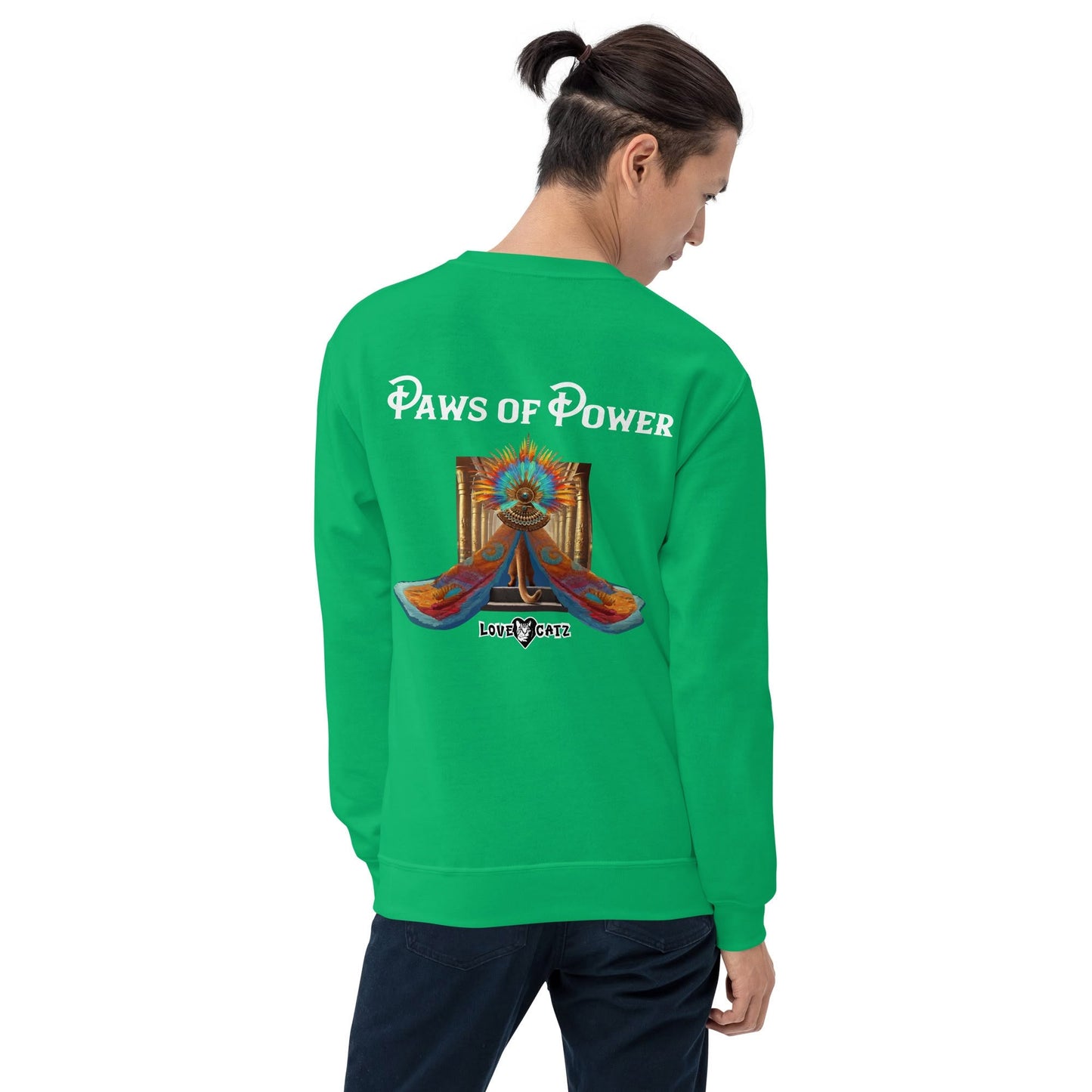 Cleo's Cat Story: Sweatshirt (S–XL) - Design 01 - Double-Sided