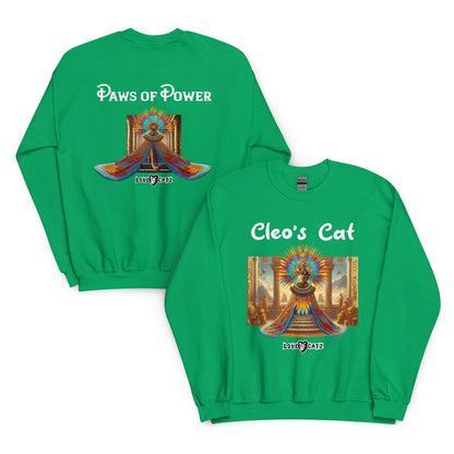 Cleo's Cat Story: Sweatshirt (S–XL) - Design 01 - Double-Sided