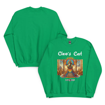 Cleo's Cat Story: Sweatshirt (S–XL) - Design 01