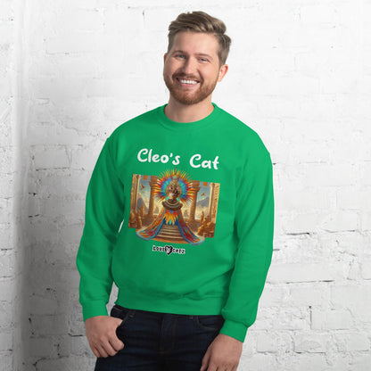Cleo's Cat Story: Sweatshirt (2XL–5XL) - Design 01 - Double-Sided
