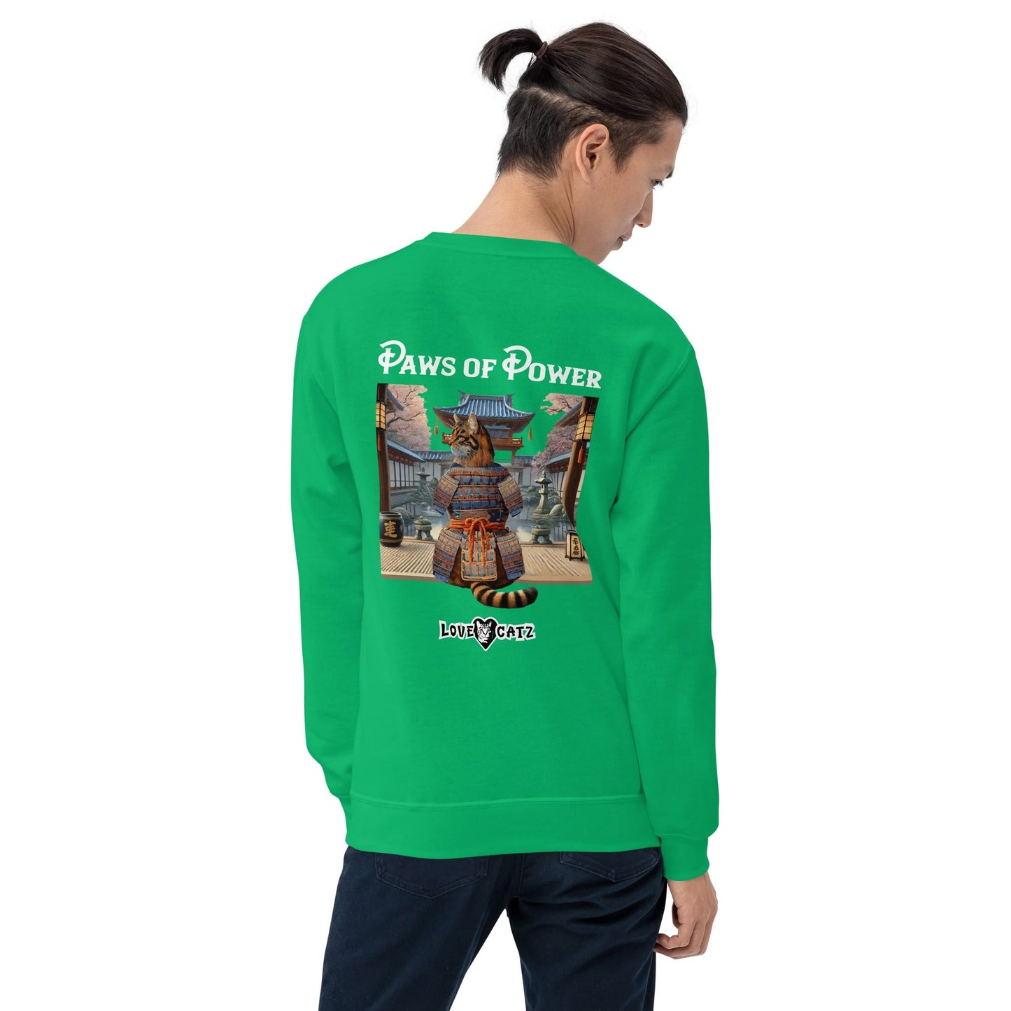 Shogun's Cat Story: Sweatshirt (S–XL) - Design 01 - Double-Sided