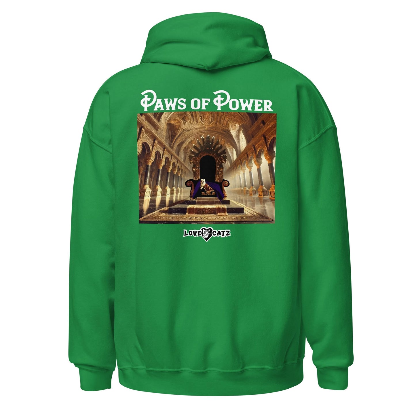Paws of Power: Hoodie (S–XL) - Design 01A