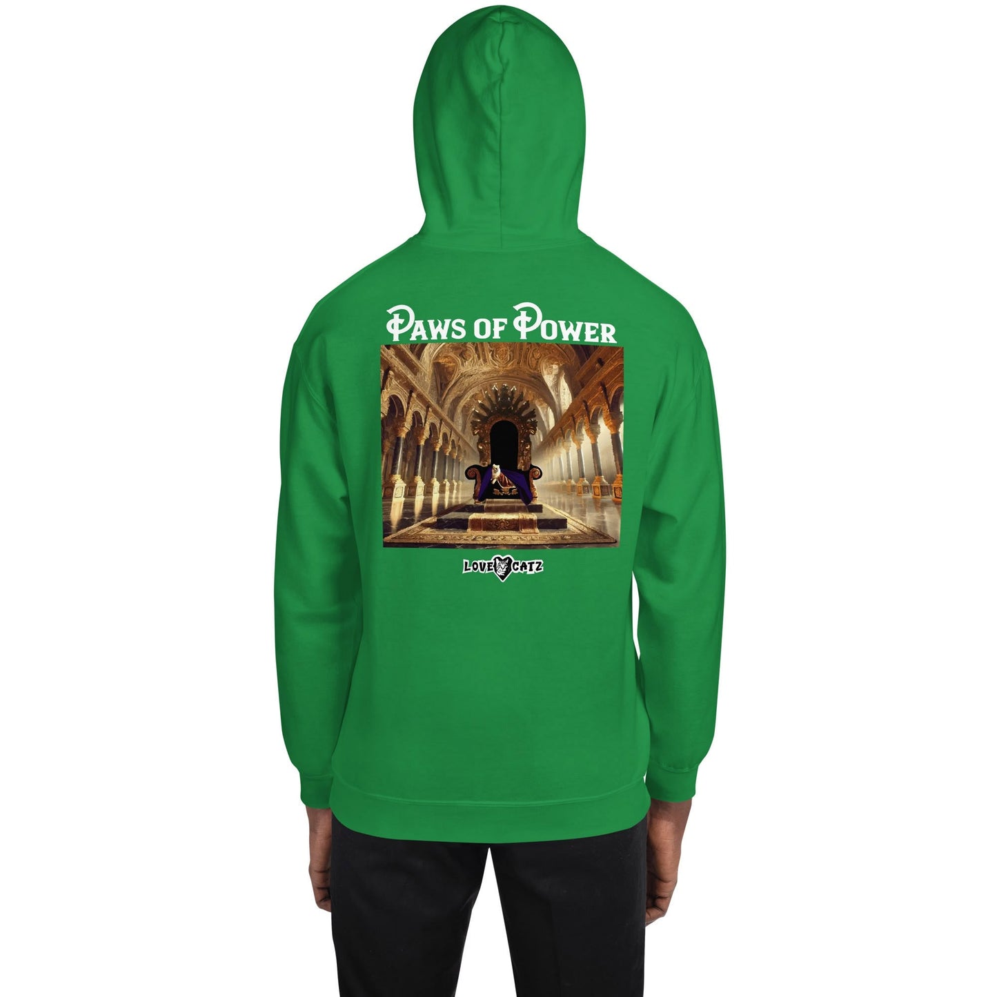 Paws of Power: Hoodie (S–XL) - Design 01A